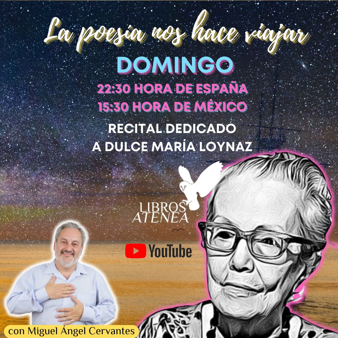 #10 La poesía nos hace viajar ▷ Recital de poesía en directo dedicado a Dulce María Loynaz 