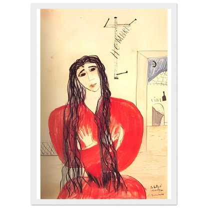 Lámina enmarcada de Lorca: dibujo original de Soledad Montoya, edición exclusiva Gira Lorquiana 2025. Arte certificado, numerado y listo para habitar tu espacio.