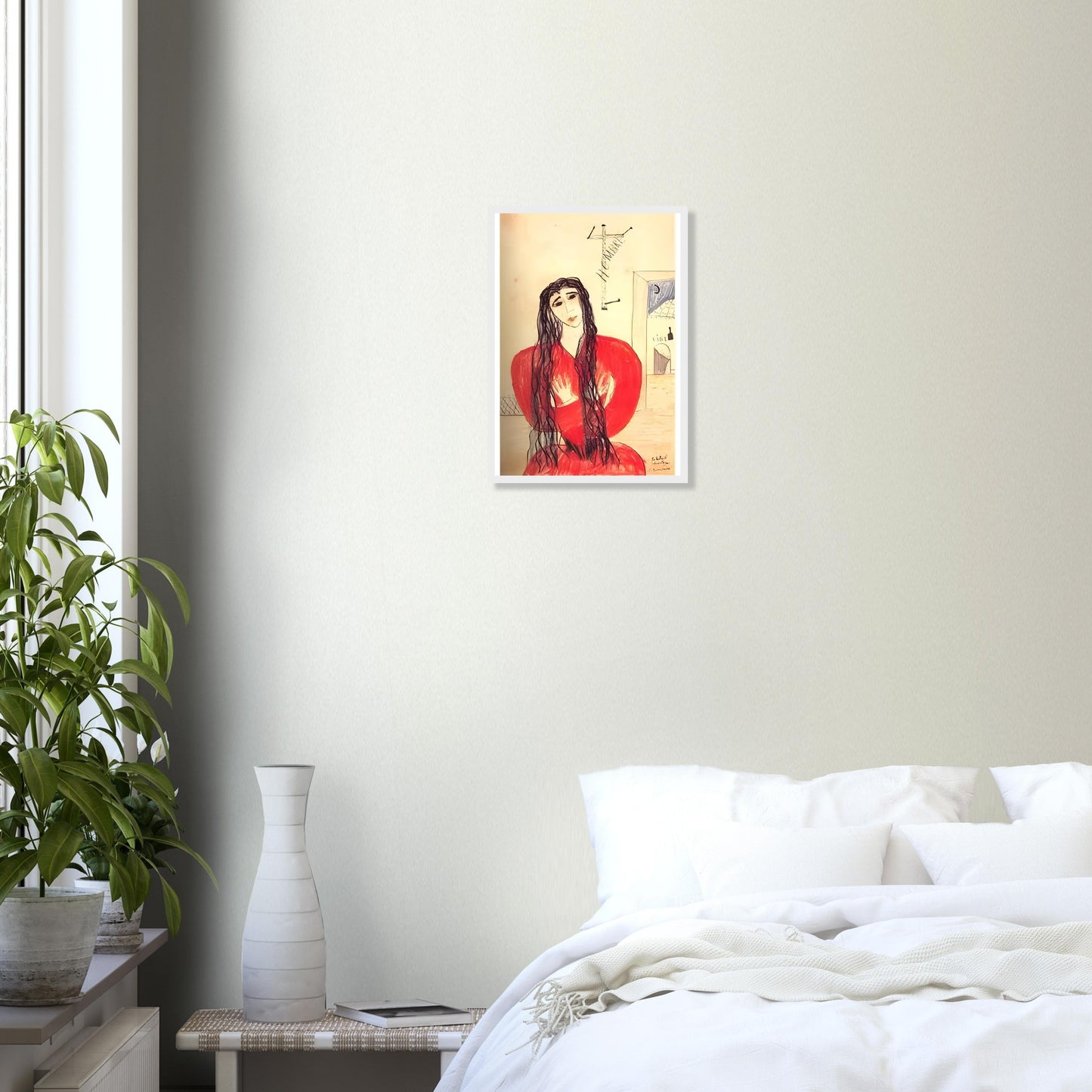 Lámina enmarcada de Lorca: dibujo original de Soledad Montoya, edición exclusiva Gira Lorquiana 2025. Arte certificado, numerado y listo para habitar tu espacio.