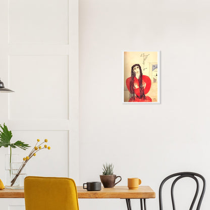 Lámina enmarcada de Lorca: dibujo original de Soledad Montoya, edición exclusiva Gira Lorquiana 2025. Arte certificado, numerado y listo para habitar tu espacio.