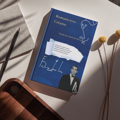 Descubre Romancero gitano en su edición definitiva: 18 romances inolvidables de Lorca, con diseño exclusivo y homenaje poético en la Gira Lorquiana 2025.
