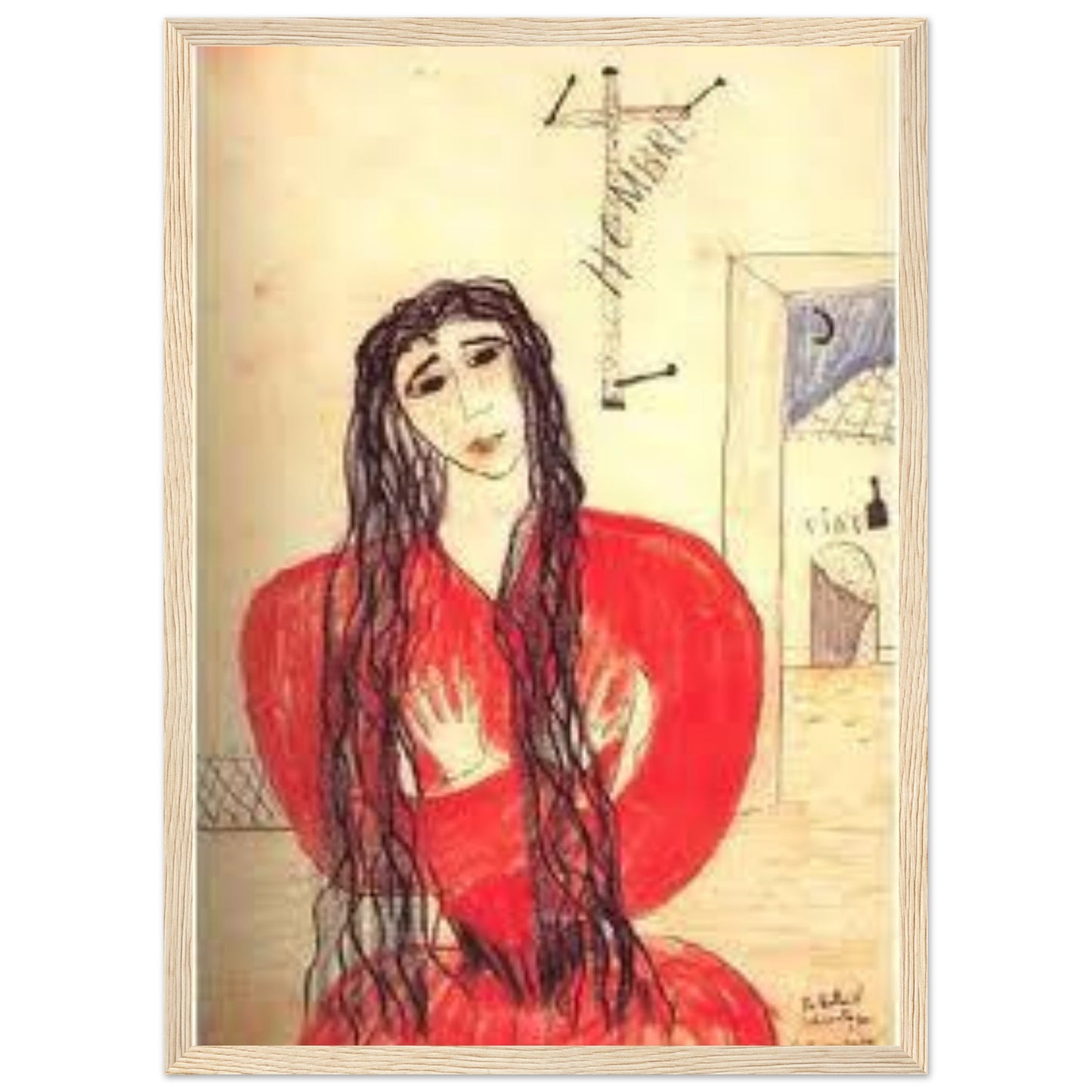 Lámina enmarcada de Lorca: dibujo original de Soledad Montoya, edición exclusiva Gira Lorquiana 2025. Arte certificado, numerado y listo para habitar tu espacio.