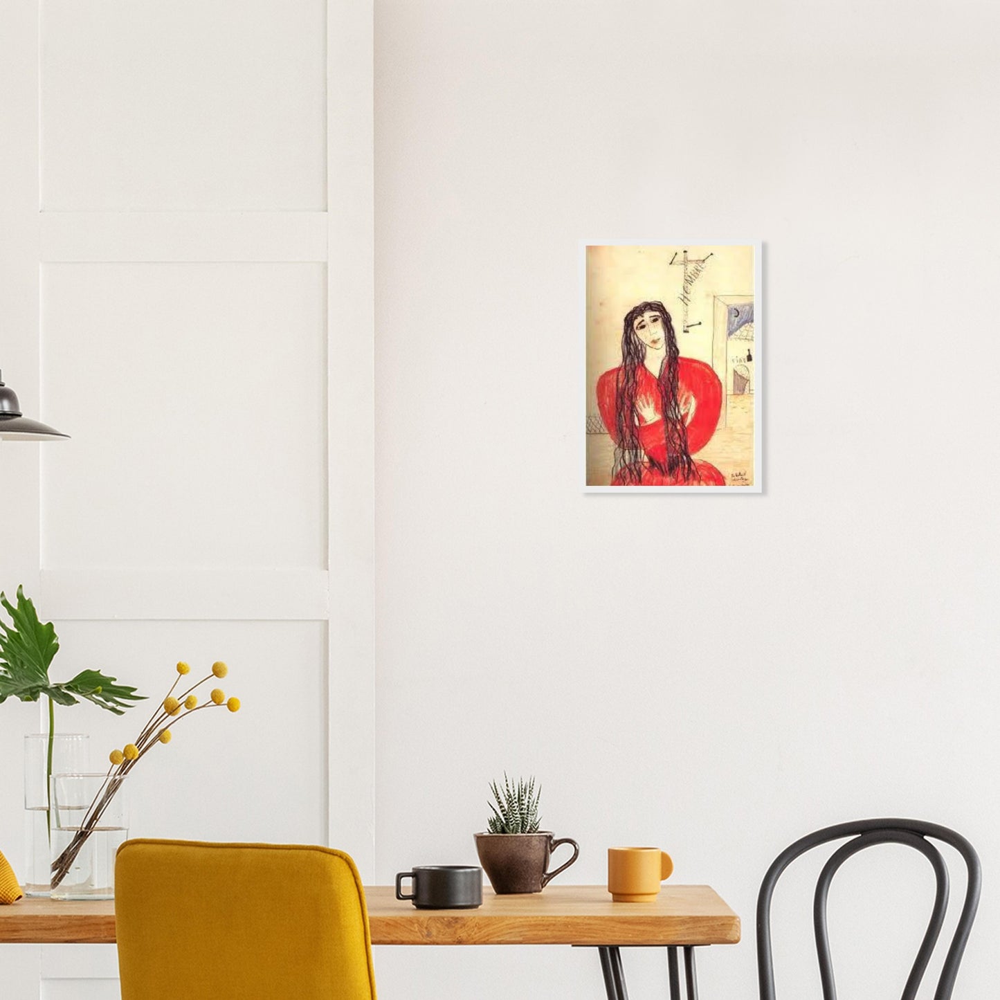 Lámina enmarcada de Lorca: dibujo original de Soledad Montoya, edición exclusiva Gira Lorquiana 2025. Arte certificado, numerado y listo para habitar tu espacio.