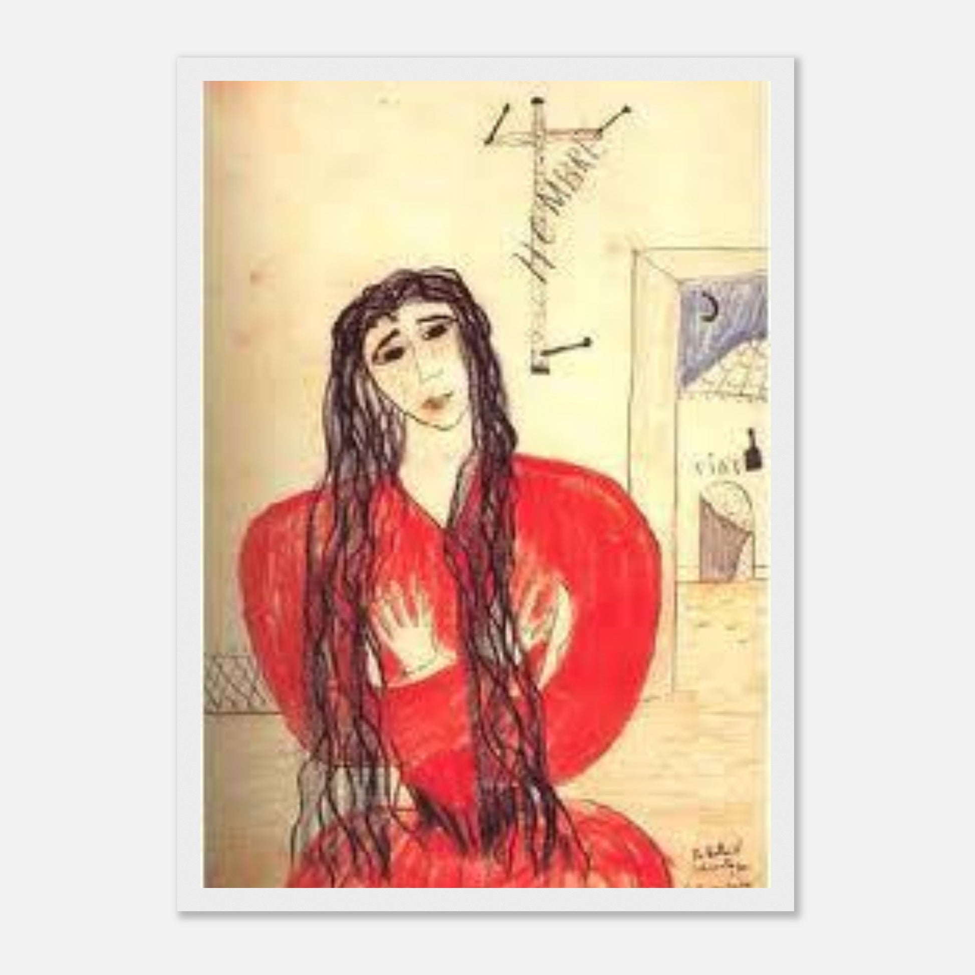 Lámina enmarcada de Lorca: dibujo original de Soledad Montoya, edición exclusiva Gira Lorquiana 2025. Arte certificado, numerado y listo para habitar tu espacio.