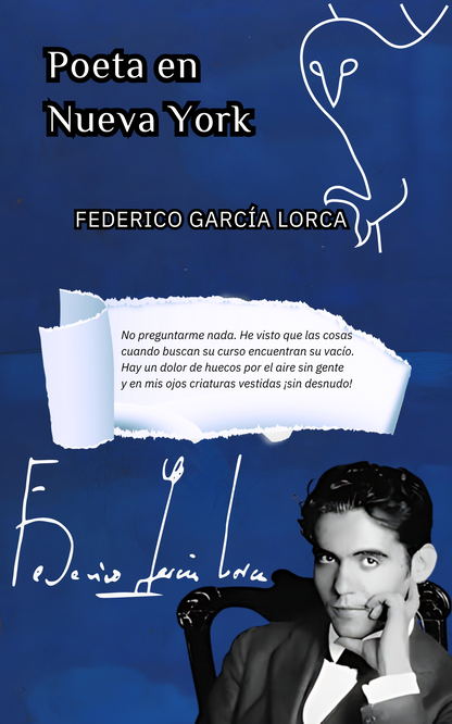 Poeta en Nueva York De Federico García Lorca ▷ Edición Especial Libros Con Atenea