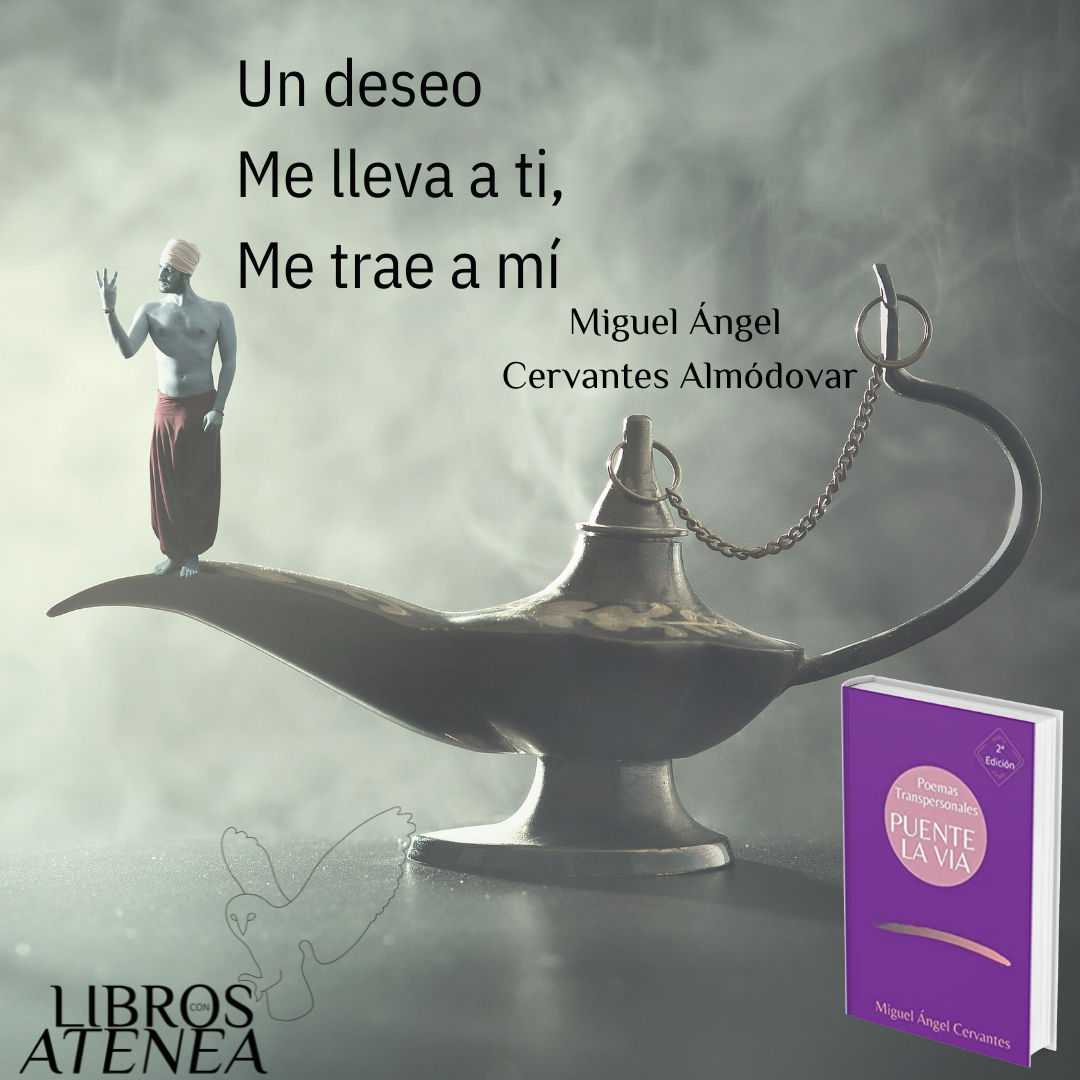 Segunda Edición del poemario Puente La Vía de Miguel Ángel Cervantes Almodóvar, es publicado en Amazon para facilitar ese proceso transformador, transpersonal, en formato poesía, compartido por el autor con amor y pasión. Forma parte de su propósito de vida como facilitador de espacios para el encuentro ¿de qué? Paz y Bienestar. 