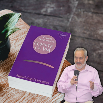 Segunda Edición del poemario Puente La Vía de Miguel Ángel Cervantes Almodóvar, es publicado en Amazon para facilitar ese proceso transformador, transpersonal, en formato poesía, compartido por el autor con amor y pasión. Forma parte de su propósito de vida como facilitador de espacios para el encuentro ¿de qué? Paz y Bienestar. 
